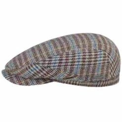 Wool Check Schirmmütze By Stetson