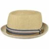 Licano Pork Pie Strohhut By Stetson 2 Licano Pork Pie Strohhut By Stetson -Stetson 57838p