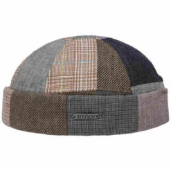 Clarson Patchwork Leinen Dockermütze By Stetson