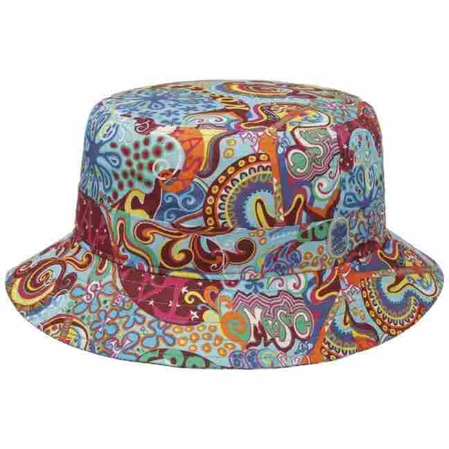Colour Fantasy Bucket Baumwollhut By Stetson 3 Colour Fantasy Bucket Baumwollhut By Stetson