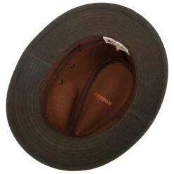 Avasun Waxed Cotton Stoffhut By Stetson 7 Avasun Waxed Cotton Stoffhut By Stetson -Stetson Avasun Waxed Cotton Stoffhut by Stetson.35490 2f17