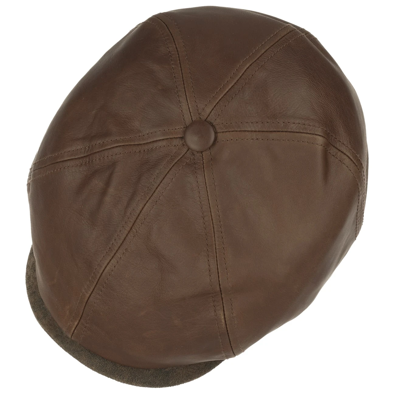 Brooklin Leder Schiebermütze By Stetson 4 Brooklin Leder Schiebermütze By Stetson – Bild 2