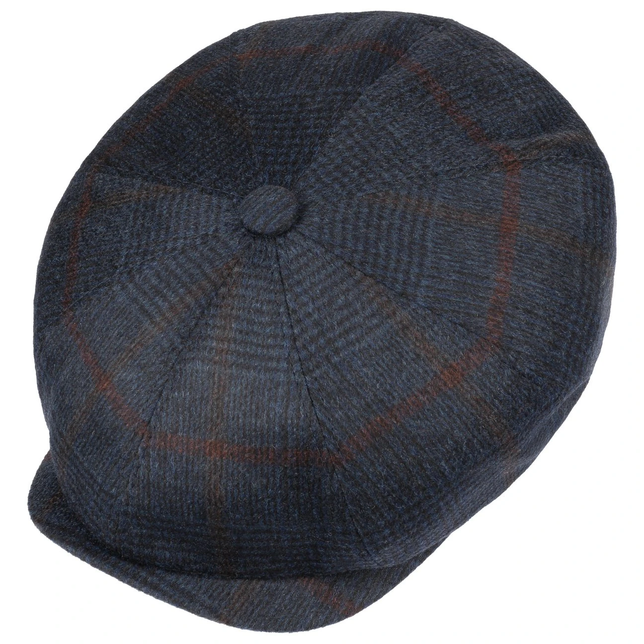 Hatteras Cashmere Check Schirmmütze By Stetson 4 Hatteras Cashmere Check Schirmmütze By Stetson – Bild 2