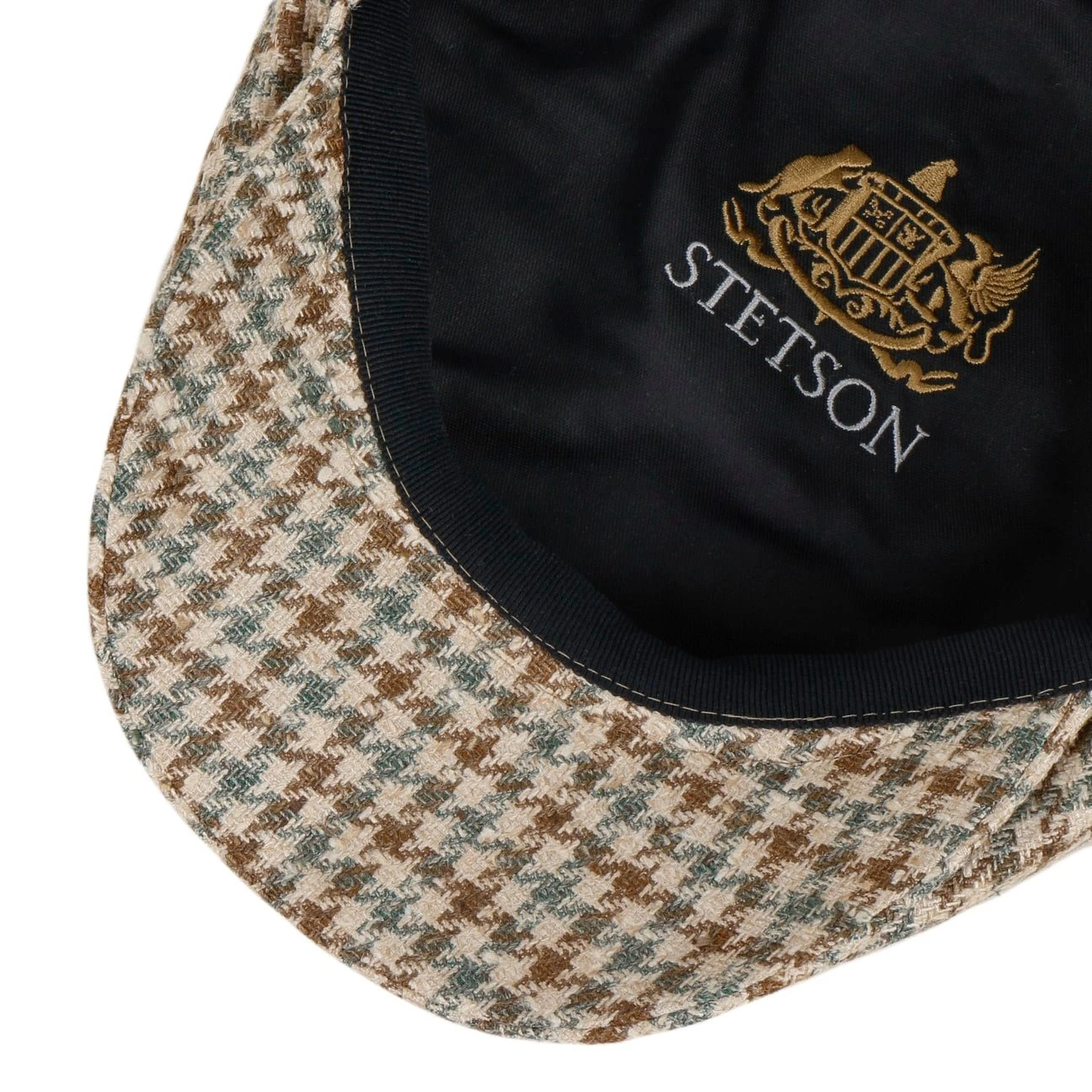 Hatteras Tricolour Houndstooth Mütze By Stetson 5 Hatteras Tricolour Houndstooth Mütze By Stetson – Bild 3