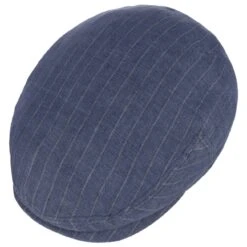 Stetson -Stetson Kent Striped Linen Schirmmuetze by Stetson.63634 1f2