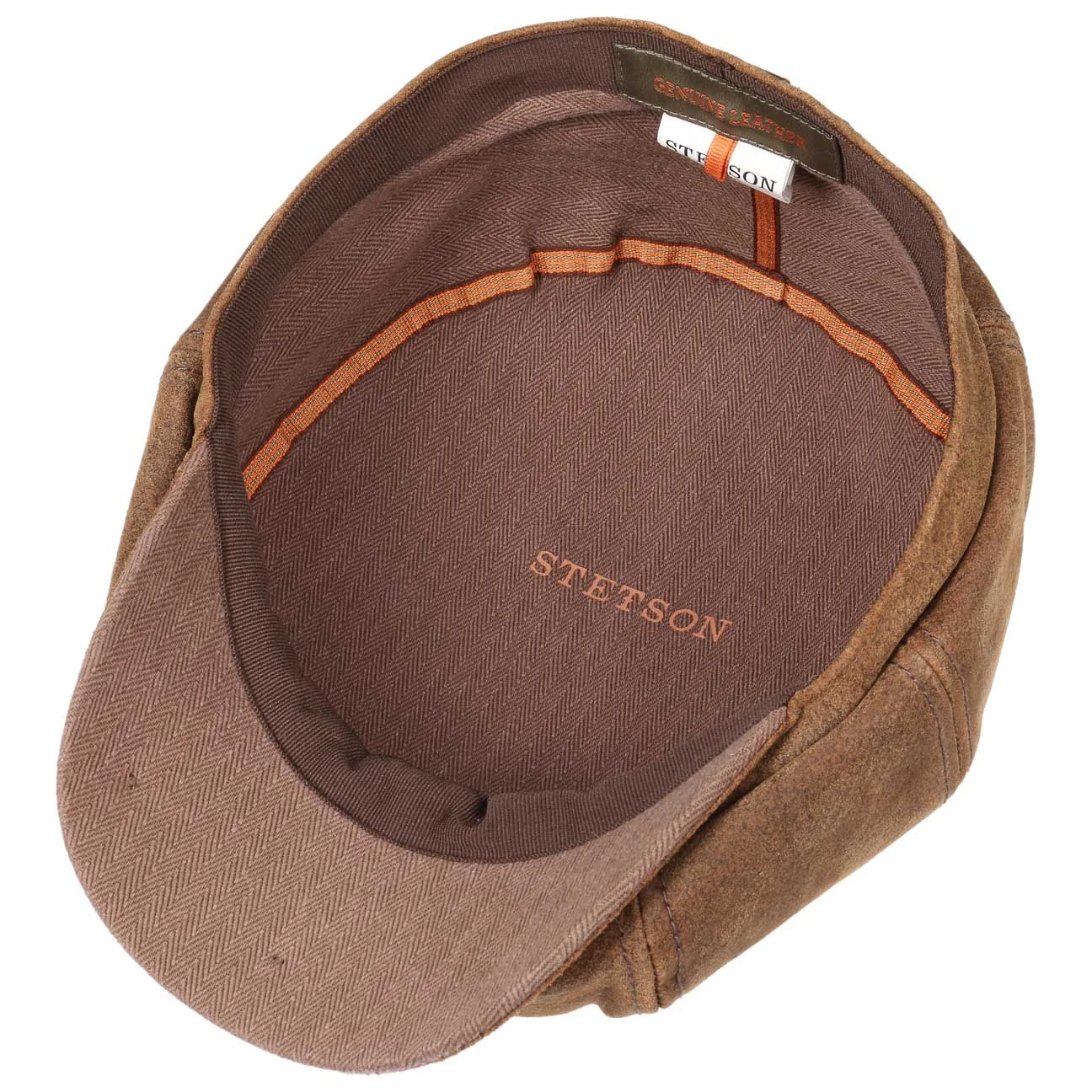 Leder Hatteras Flatcap By Stetson 5 Leder Hatteras Flatcap By Stetson – Bild 3