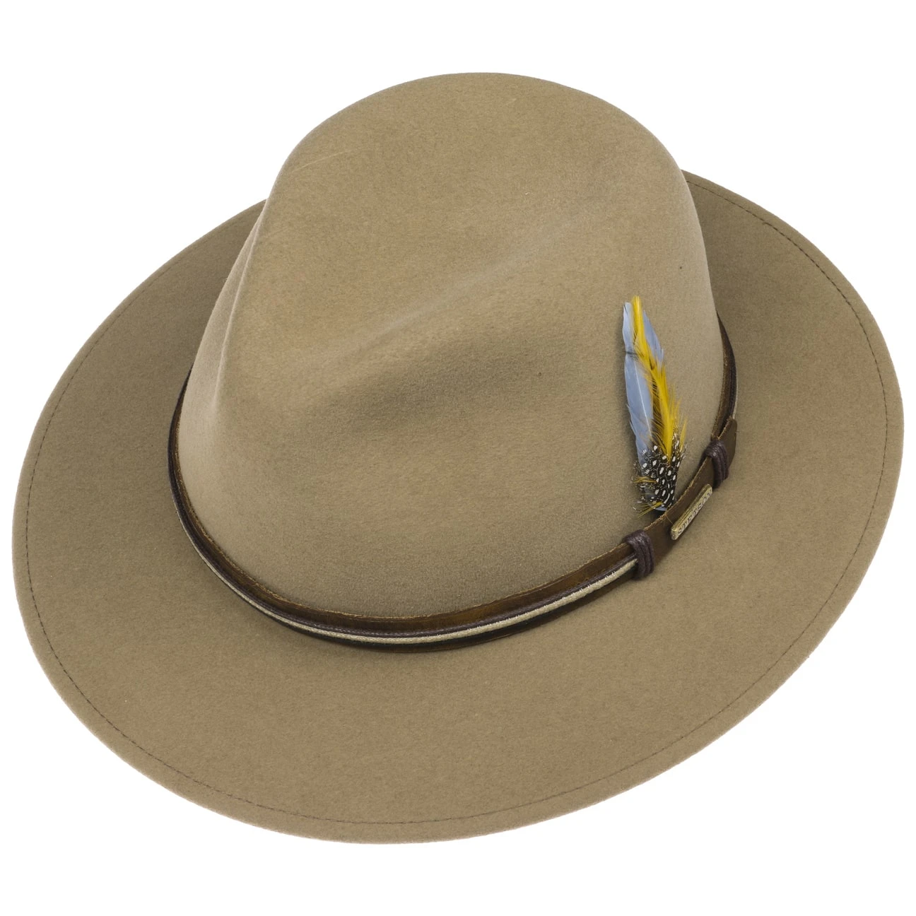 Luke Traveller VitaFelt Wollhut By Stetson 4 Luke Traveller VitaFelt Wollhut By Stetson – Bild 2