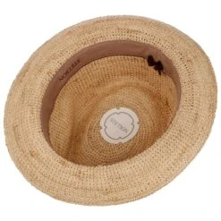 New Crochet Fedora Raffiastrohhut By Stetson -Stetson New Crochet Fedora Raffiastrohhut by Stetson.64019 2f40