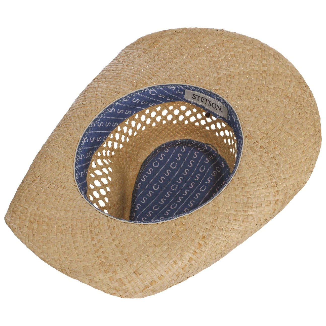 Rifterson Western Raffiastrohhut By Stetson 5 Rifterson Western Raffiastrohhut By Stetson – Bild 3