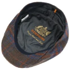 Virgin Wool Check Schirmmütze By Stetson -Stetson Virgin Wool Check Schirmmuetze by Stetson.53222 2f11